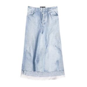 ZARA Light Blue Maxi Skirt